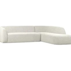 WOOOD Sloping Pearl Melange Hoekbank