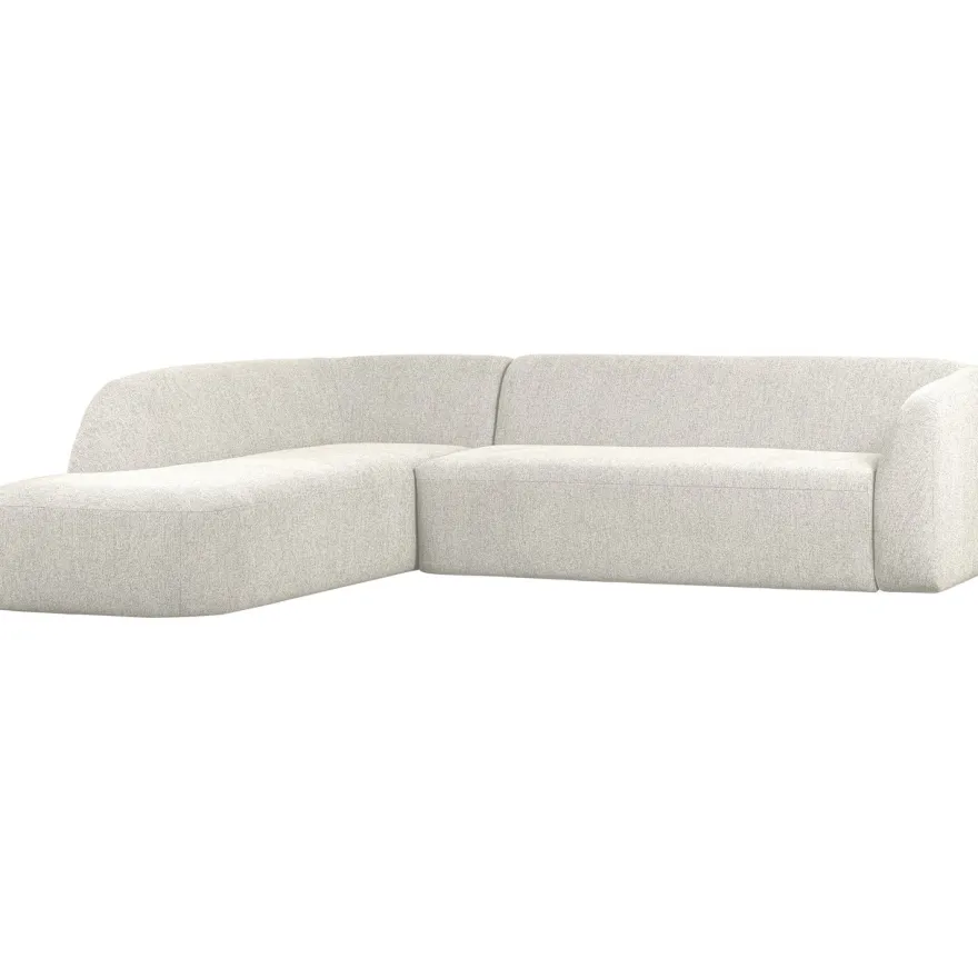 WOOOD Sloping Pearl Melange Hoekbank