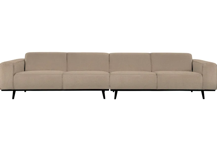WOOOD Statement Bouclé XL 4-Zitsbank