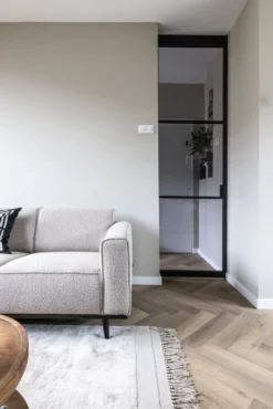 WOOOD Statement Bouclé 3-Zitsbank