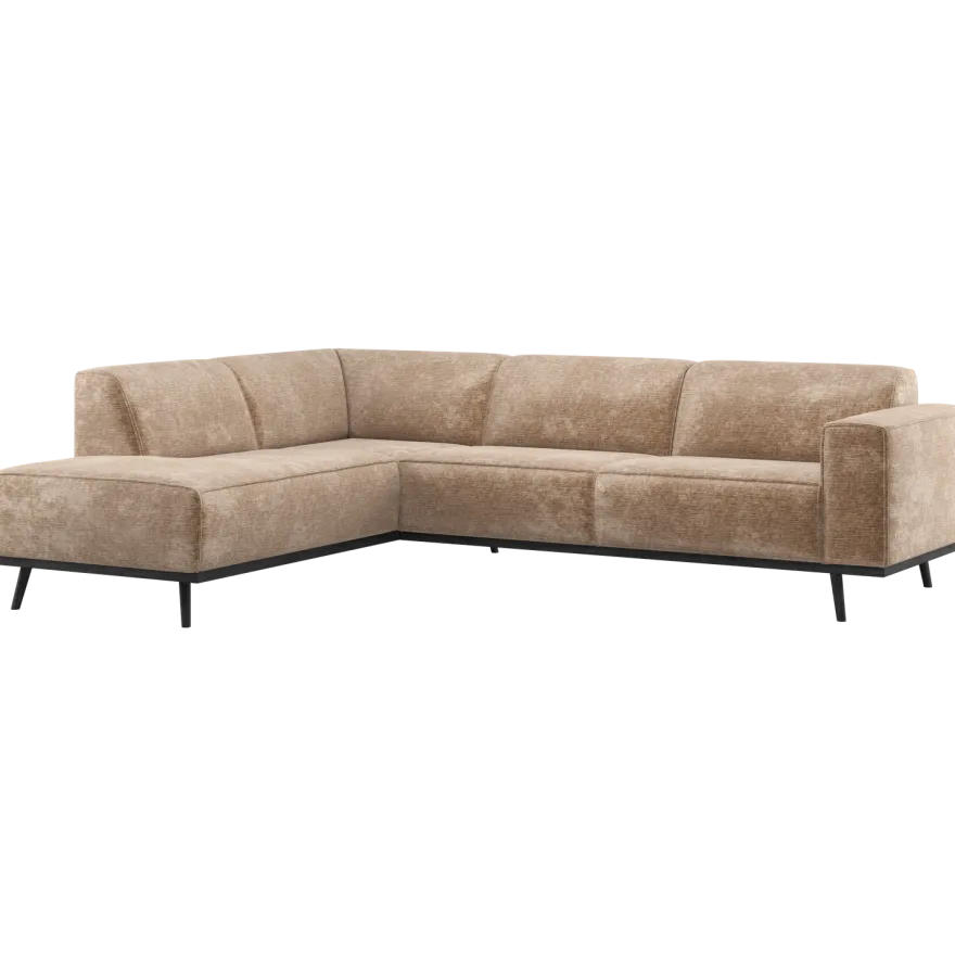 WOOOD Statement Velvet Hoekbank