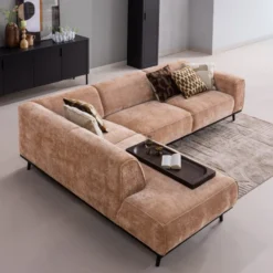 WOOOD Statement Velvet Hoekbank