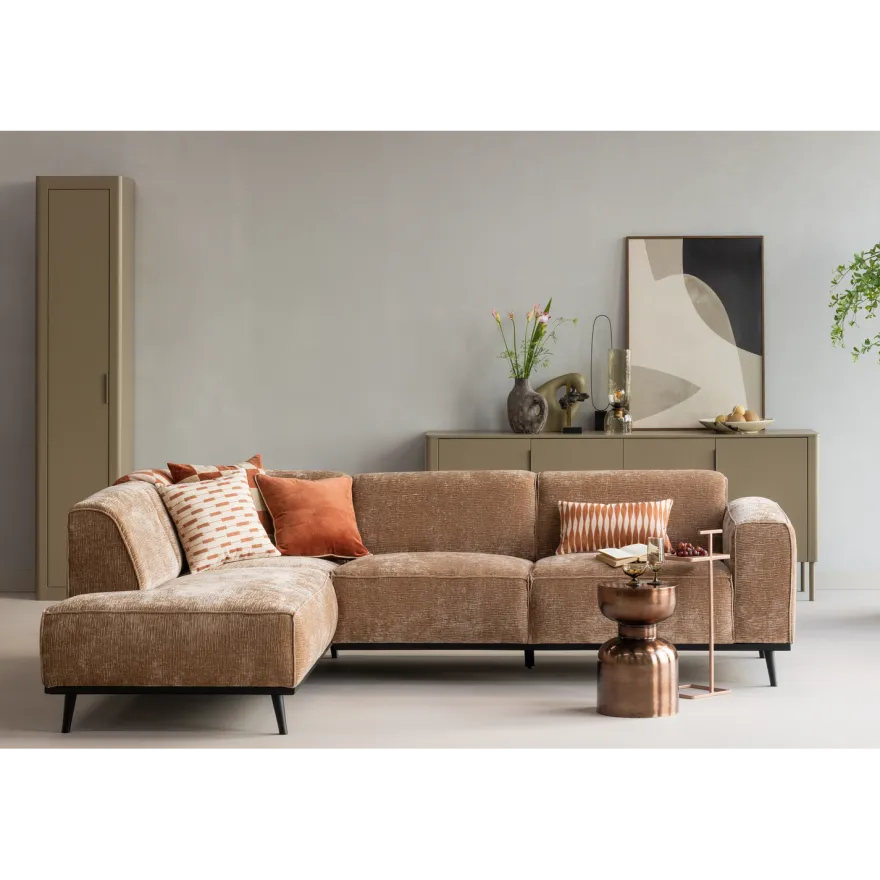 WOOOD Statement Velvet Hoekbank