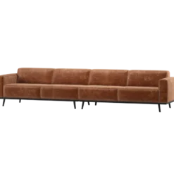 WOOOD Statement Velvet XL 4-Zitsbank