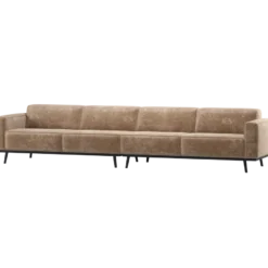 WOOOD Statement Velvet XL 4-Zitsbank