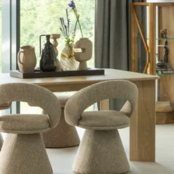 WOOOD Tablo Afgerond Eettafel