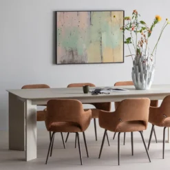 WOOOD Tablo Afgerond Eettafel