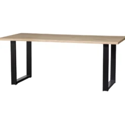 WOOOD Tablo Boomstam U-poot Eettafel