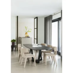 WOOOD Tablo Deens Ovaal Eettafel
