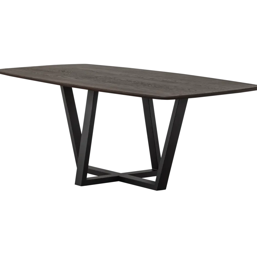 WOOOD Tablo Deens Ovaal Eettafel