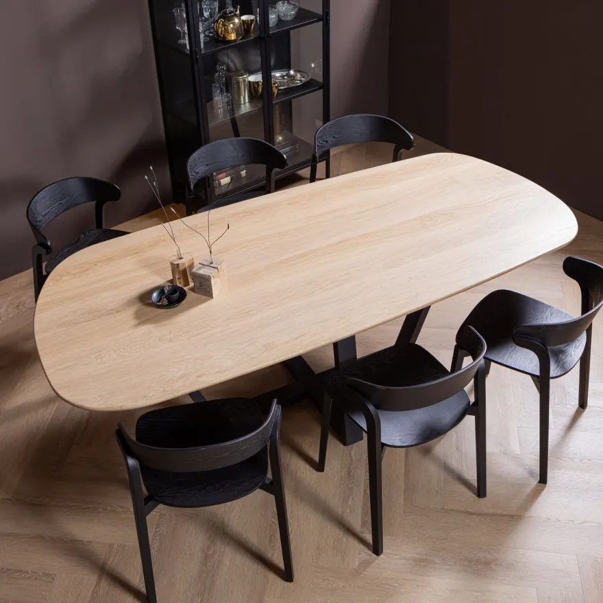 WOOOD Tablo Organisch Eettafel