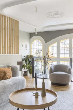 WOOOD Woolly Draaifauteuil