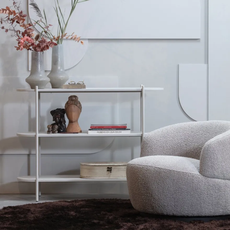 WOOOD Woolly Draaifauteuil