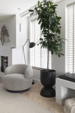 WOOOD Woolly Draaifauteuil