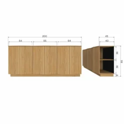 WOOOD Zuma Dressoir
