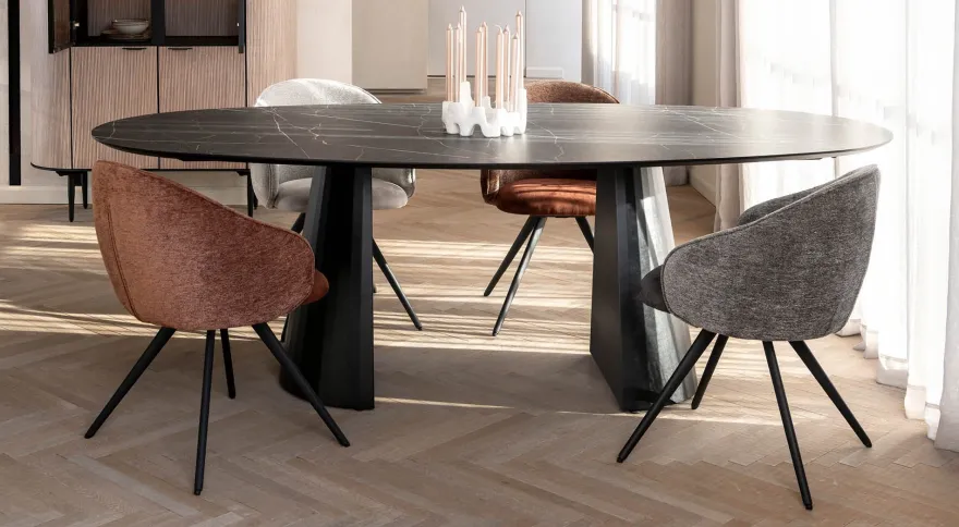 XOOON Arabax Lichtgrijs Eettafel