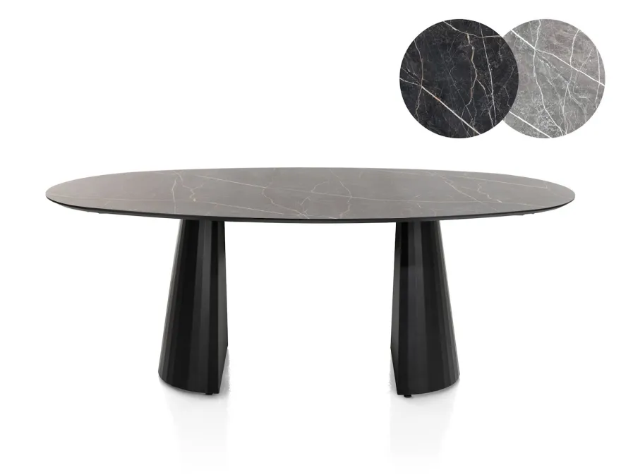 XOOON Arabax Lichtgrijs Eettafel