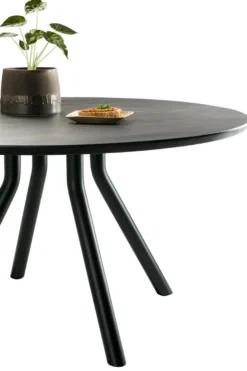 XOOON Arvada Rond Onyx Eettafel