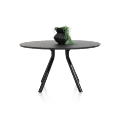 XOOON Arvada Rond Onyx Eettafel