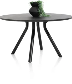 XOOON Arvada Rond Onyx Eettafel