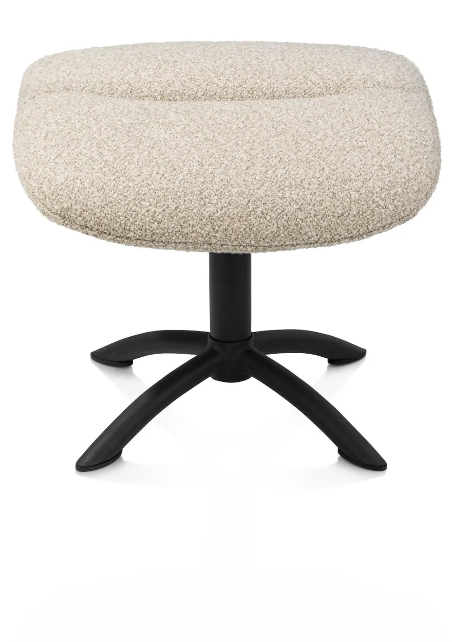 XOOON Lomi Draaifauteuil + Hocker