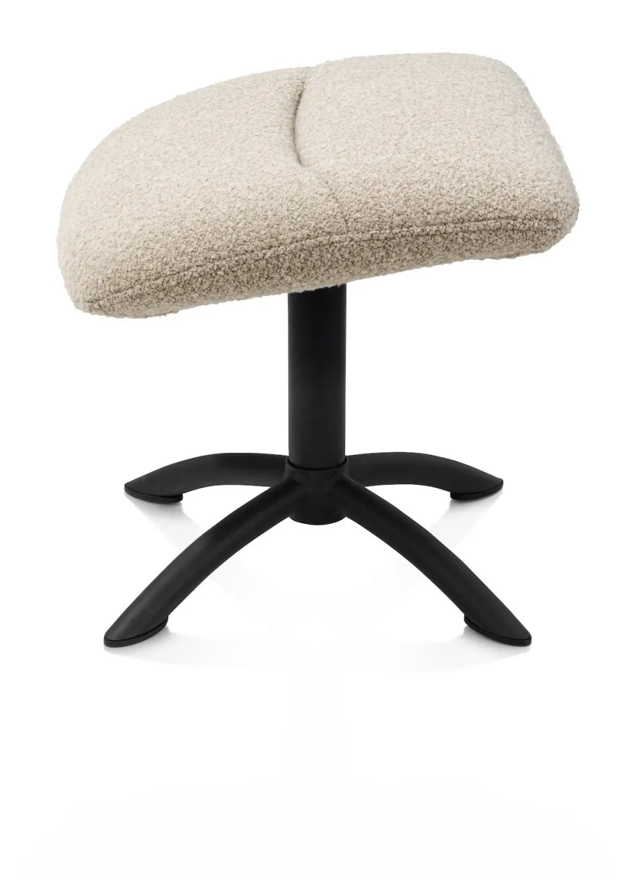 XOOON Lomi Draaifauteuil + Hocker