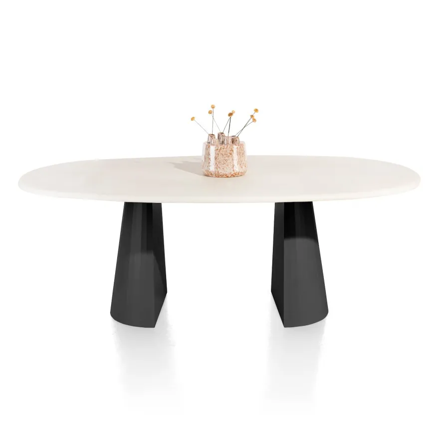 XOOON Lund Cone Off Black Eettafel