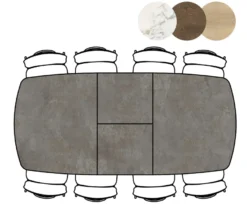 XOOON Masura Uitschuifbaar Eettafel