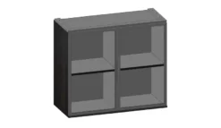 XOOON Modulo Onyx Vitrinekast